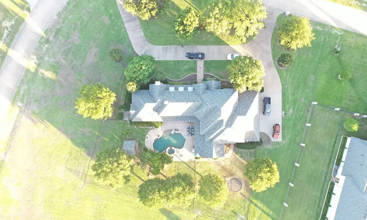 New shingle roof installation on a home in Avon